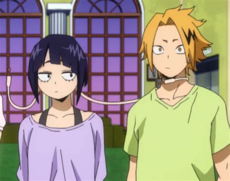 kamijirou|denki and jirou kiss.